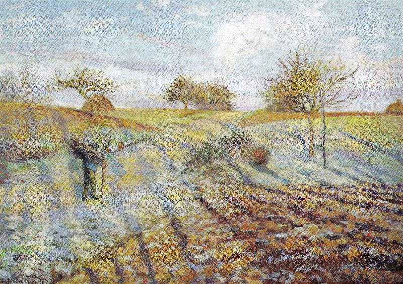 Camille Pissarro White Frost china oil painting image